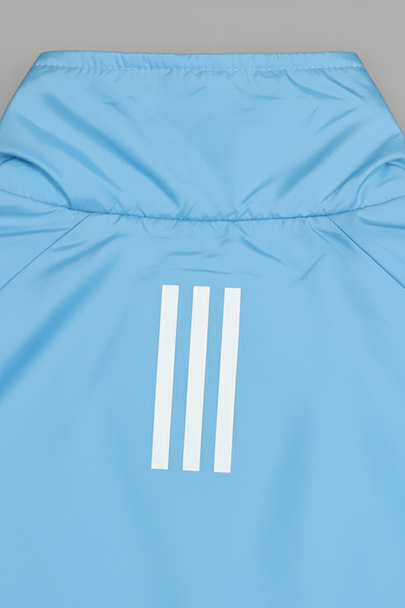 Womens - Adi Wind Breaker Jacket - Light Blue