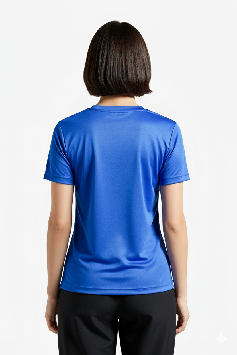 Royal Blue Polyester Tee