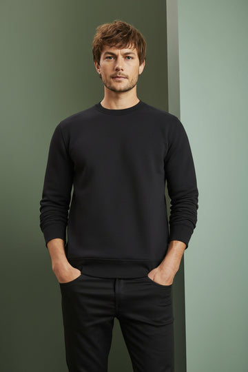 Men's - Baggy Drop Sweatshirt - Black