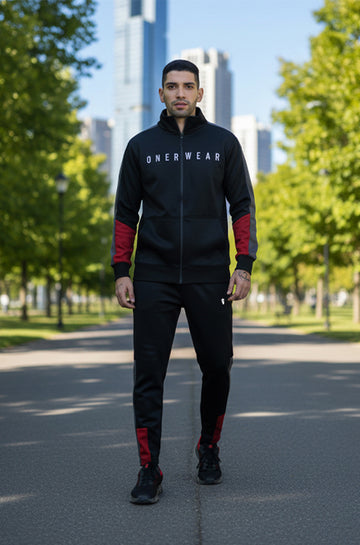 Mens - Winter Tracksuit - Black Boost