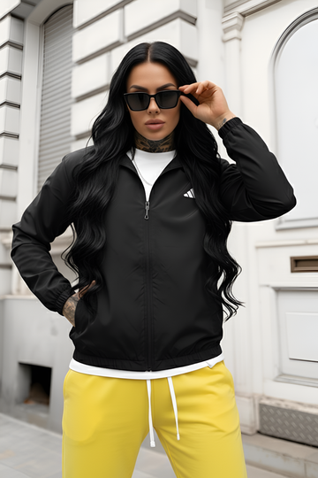 Womens - Adi Wind Breaker Jacket - Black