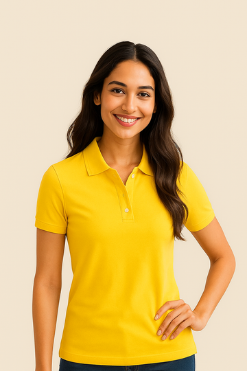 Yellow Basic Polo