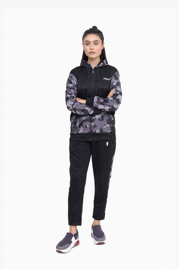 Black Camo Strike - Winter Tracksuit