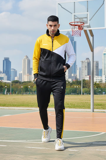 Mens - Winter Tracksuit - Banana Black