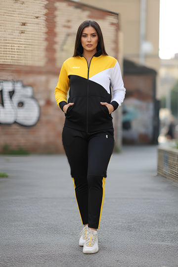 Womens - Winter Tracksuit - Banana Black