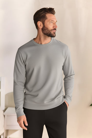 Men's - Baggy Drop Sweatshirt - Gray