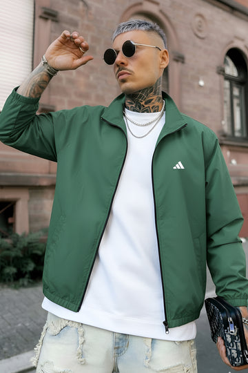 Mens - Adi Wind Breaker Jacket - Green