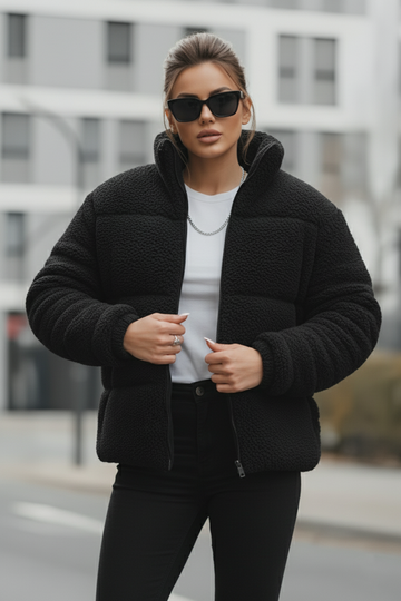 Women's - Sherpa Puffer - Black