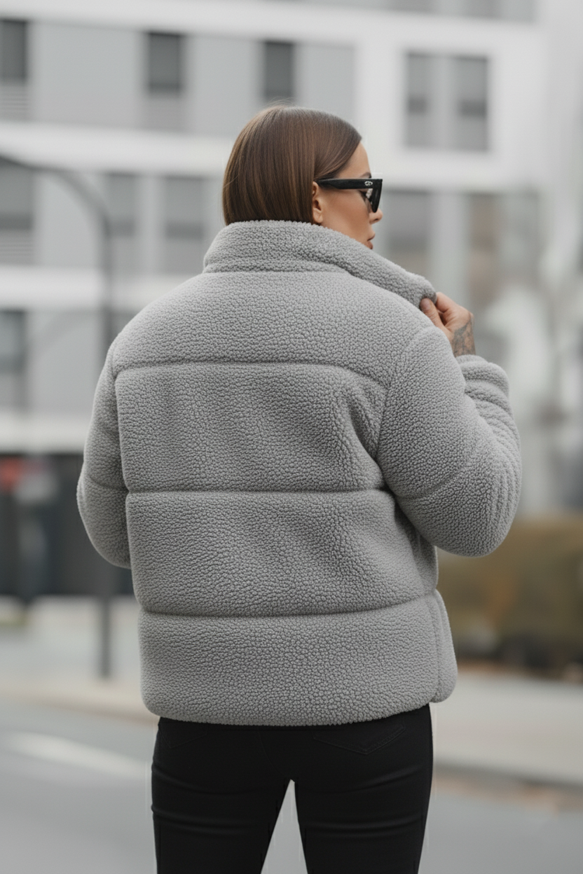 Women's - Sherpa Puffer - Light Gray