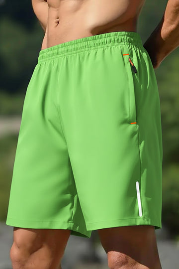 Men's - Micro Stretch Shorts - Lime Green