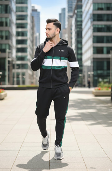 Mens - Winter Tracksuit - Green Onyx