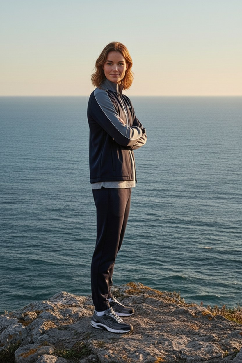 Womens - Winter Tracksuit - Blue Ocean