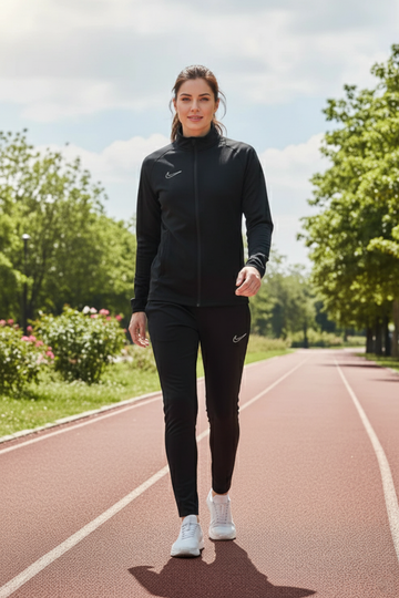 Womens - Winter Tracksuit - Nik Black & White