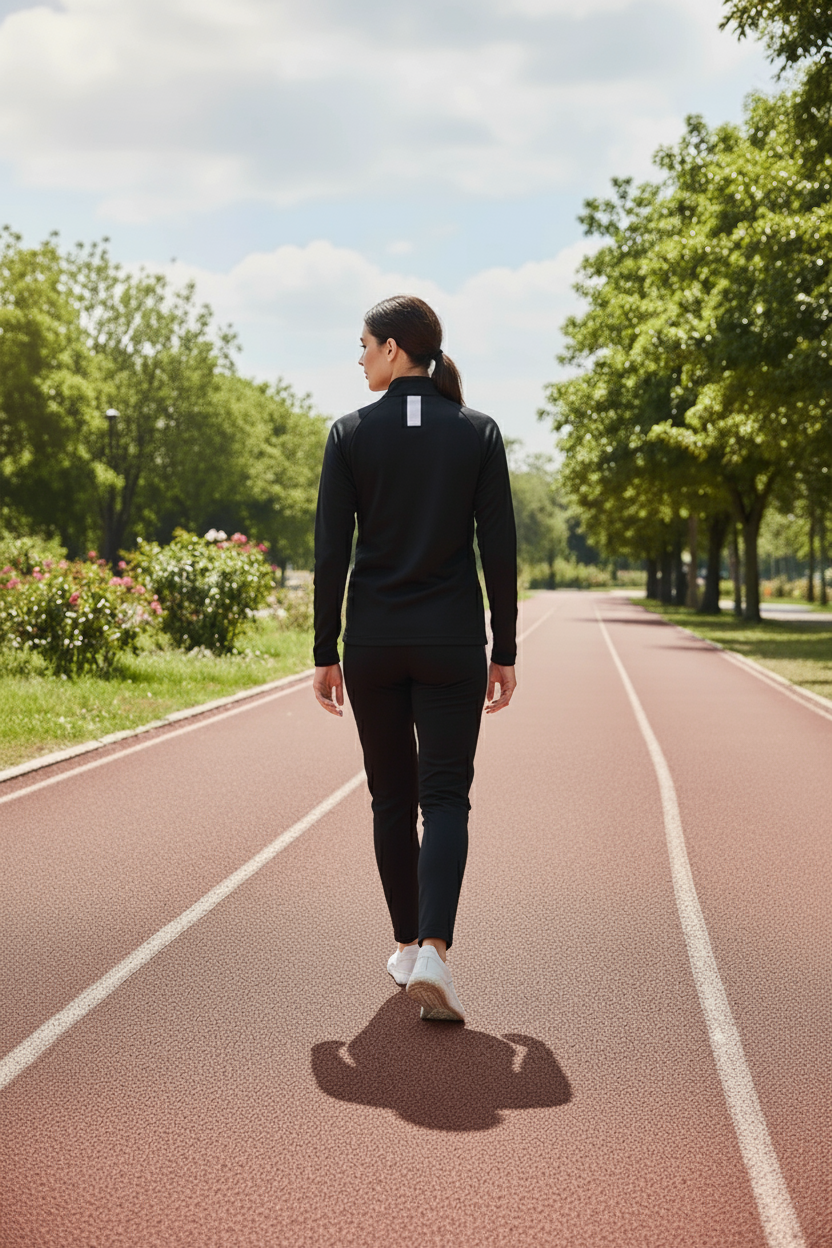 Womens - Winter Tracksuit - Nik Black & White