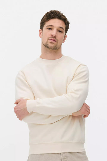 Men's - Baggy Drop Sweatshirt - Off White