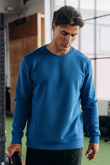 Men's - Baggy Drop Sweatshirt - Royal Blue