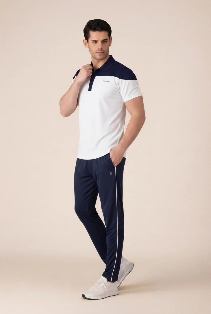 Men’s - Polyester Tracksuit - Bundle Offer - Shadow Stride, Camel Stride & Navy Elegance