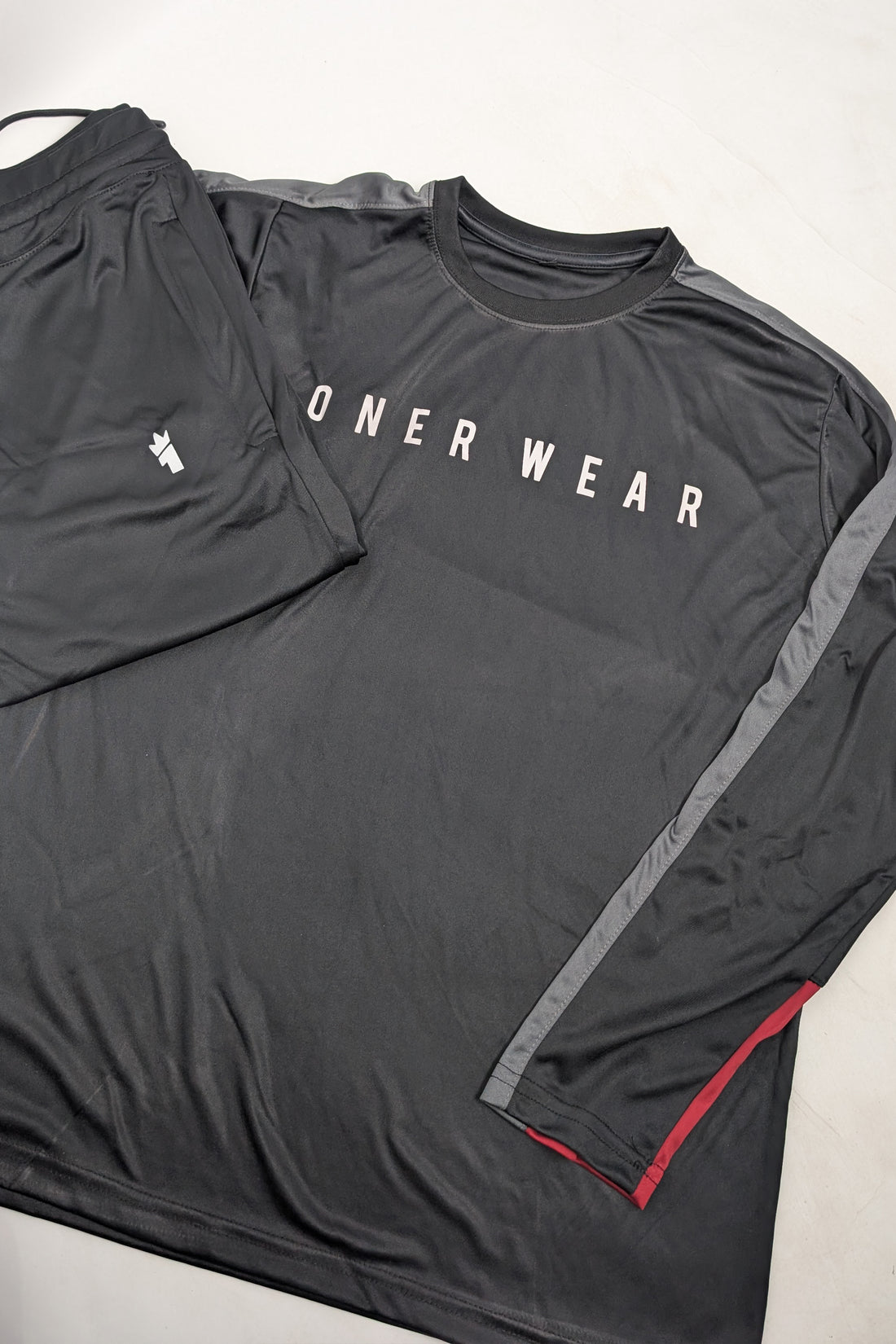 Womens - Polyester Tracksuit - Black Boost