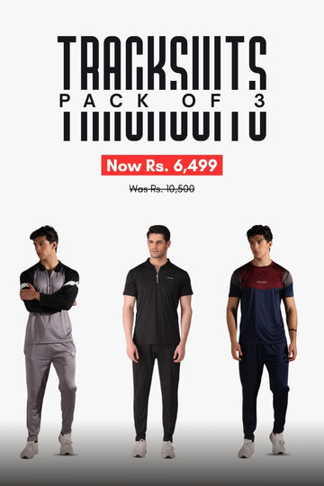 Men’s - Polyester Tracksuit - Bundle Offer - Silver Eclipse, Elite Pro & Supreme Avenger