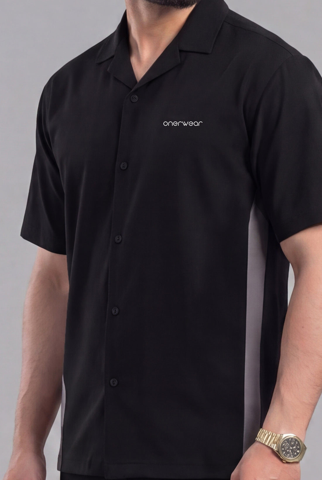 Mens - Co-Ord Set - Black Shadow