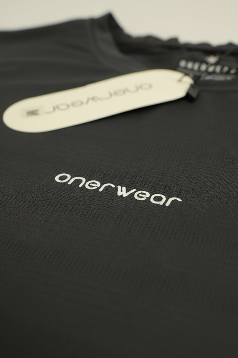 Mens - Imported Shirt - Stretchable Bee Mesh - Black