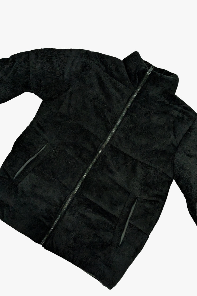 Unisex- Sherpa Puffer Jacket's - Bundle Offer - Black & Gray