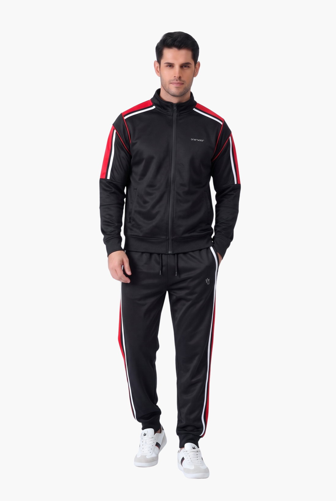 Mens - Winter Tracksuit - Red Ferrari