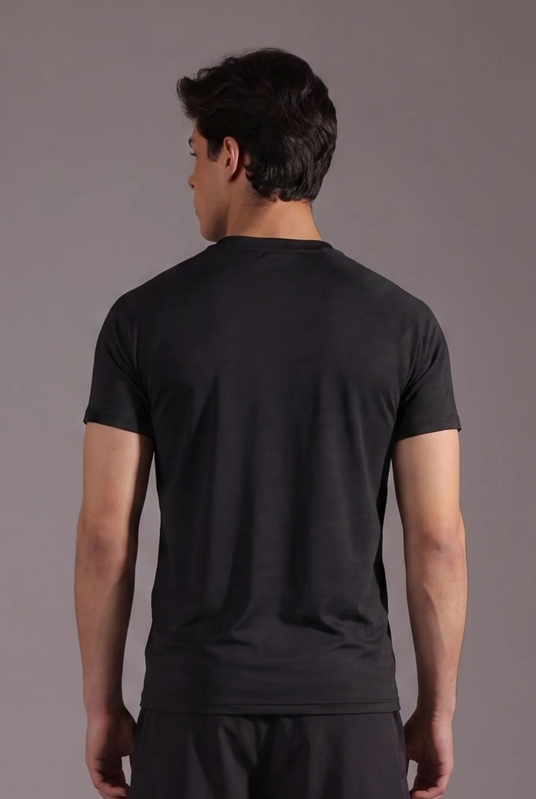 Mens - Imported Shirt - Stretchable Bee Mesh - Black