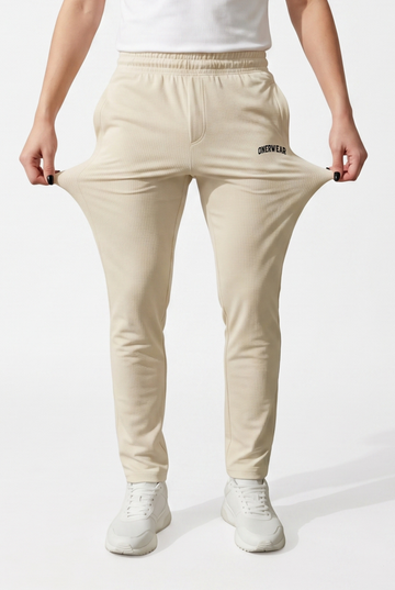 Womens - Imported Dot Mesh Trouser - Off White