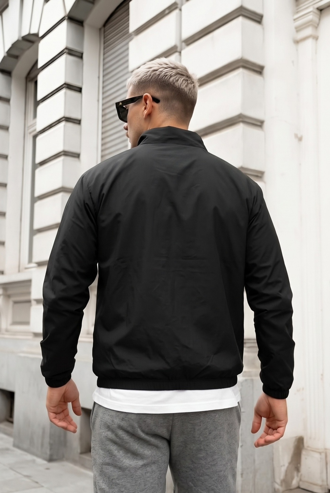 Mens - Wind Breaker Jacket - Black