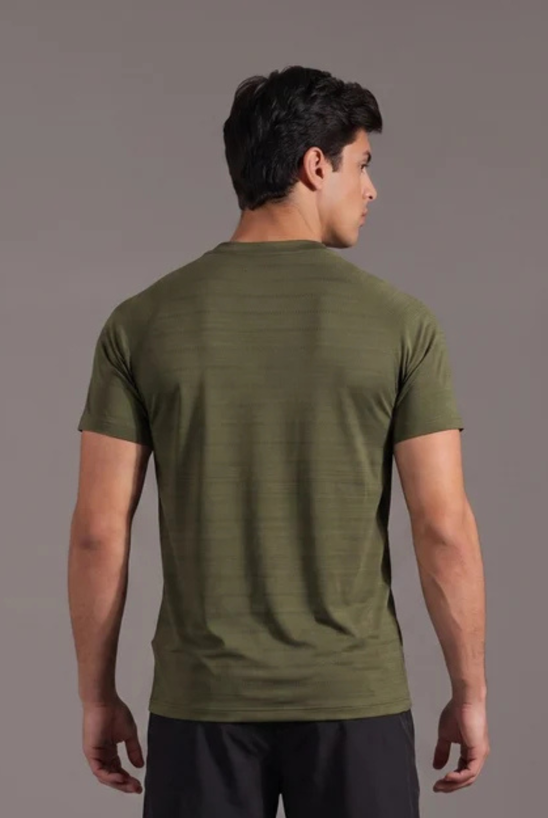 Mens - Imported Shirt - Stretchable Bee Mesh - Olive