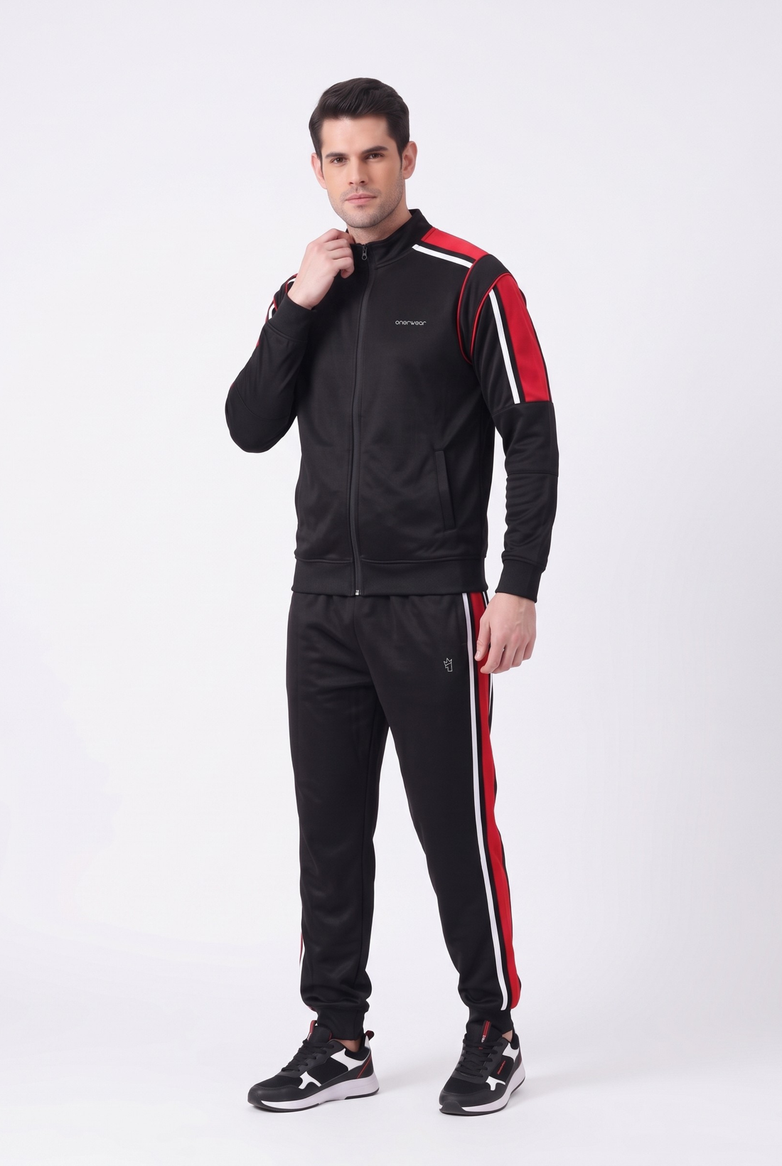 Mens - Winter Tracksuit - Red Ferrari