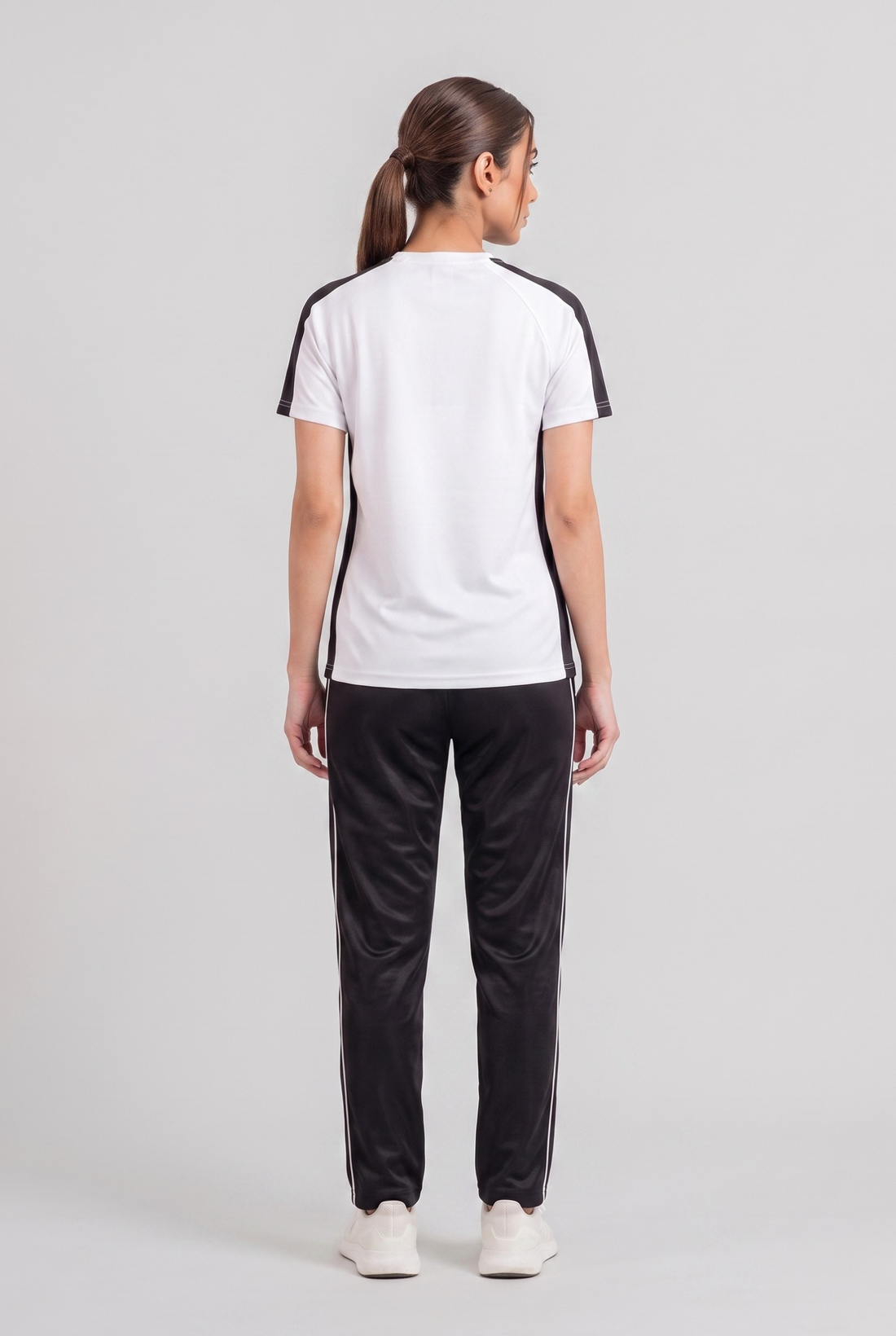 Womens - Polyester Tracksuit - Black Ice