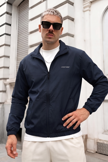 Mens - Wind Breaker Jacket - Navy