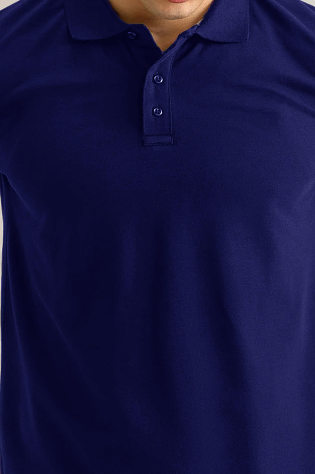 Navy Blue Basic Polo