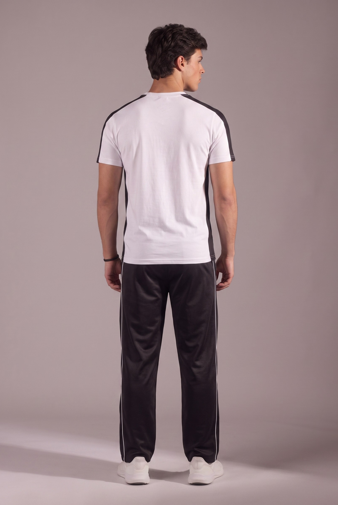 Mens - Polyester Tracksuit - Black Ice