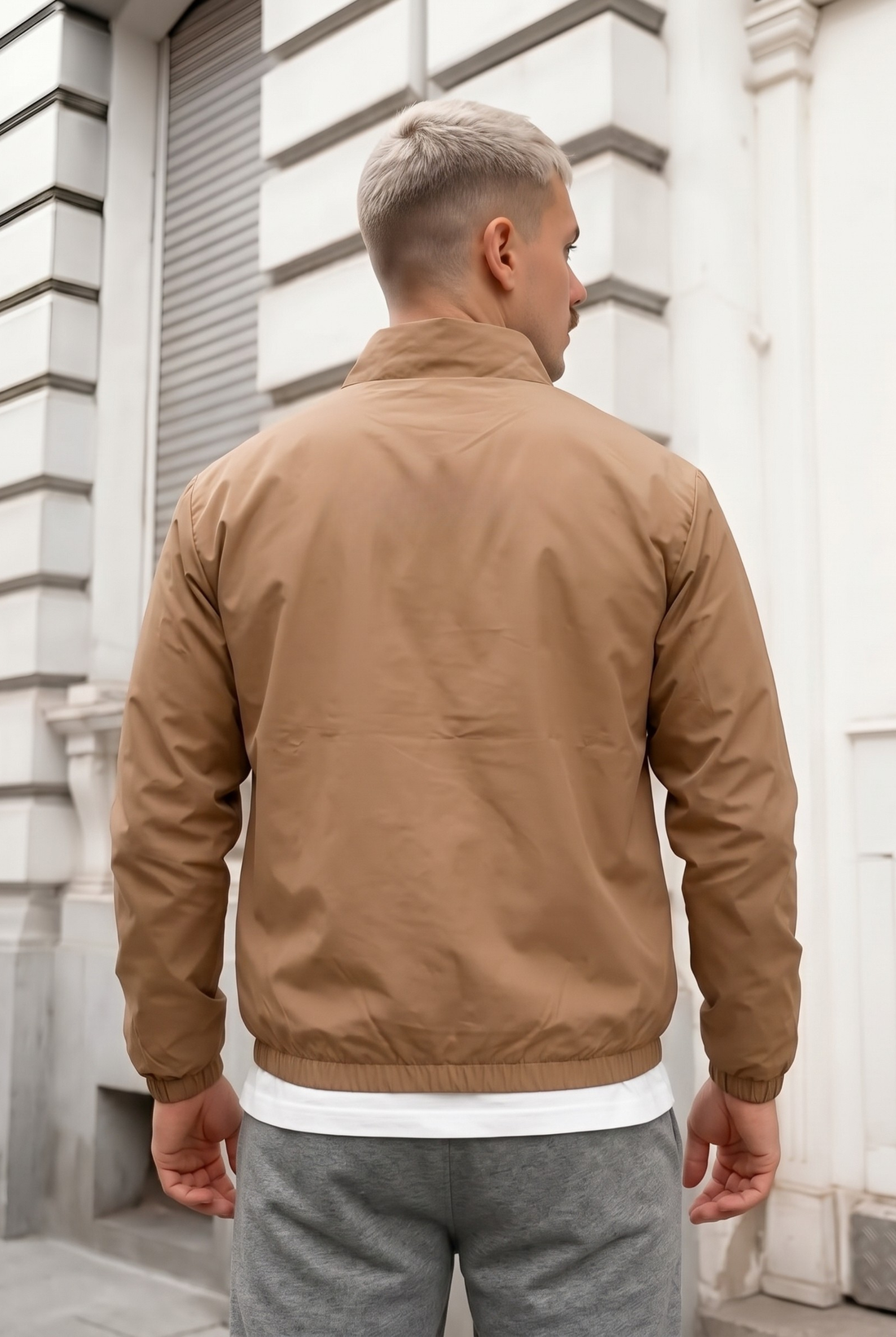 Mens - Wind Breaker Jacket - Skin