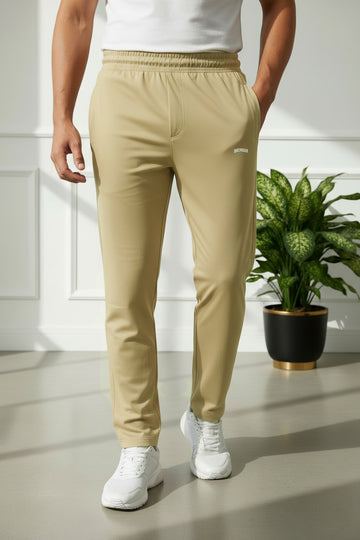 Mens - Imported Dot Mesh Trouser - Skin