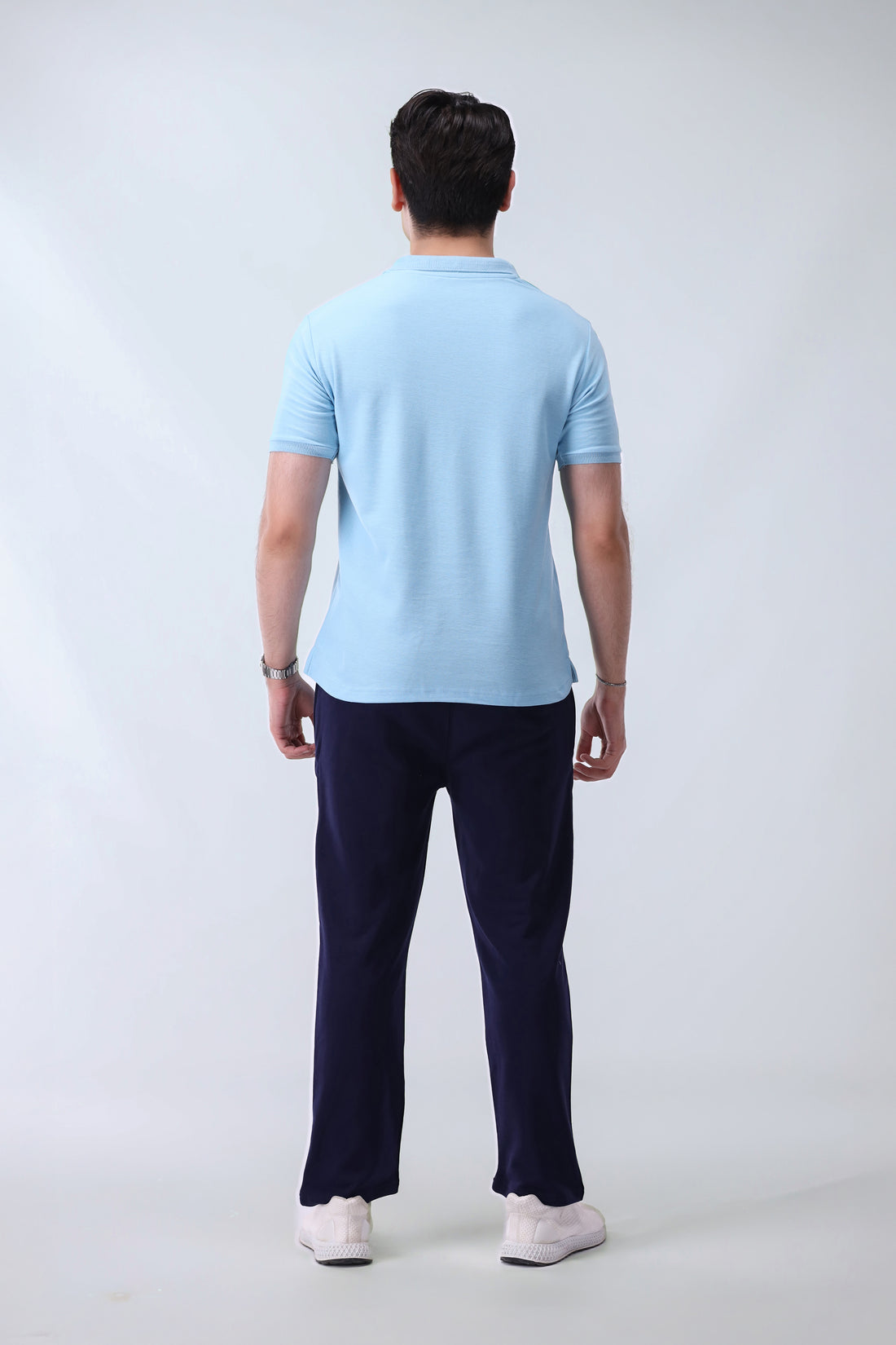 Mens - Cotton Tracksuit - Blue Space