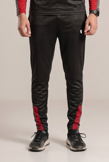Mens - Polyester Trouser - Black Boost