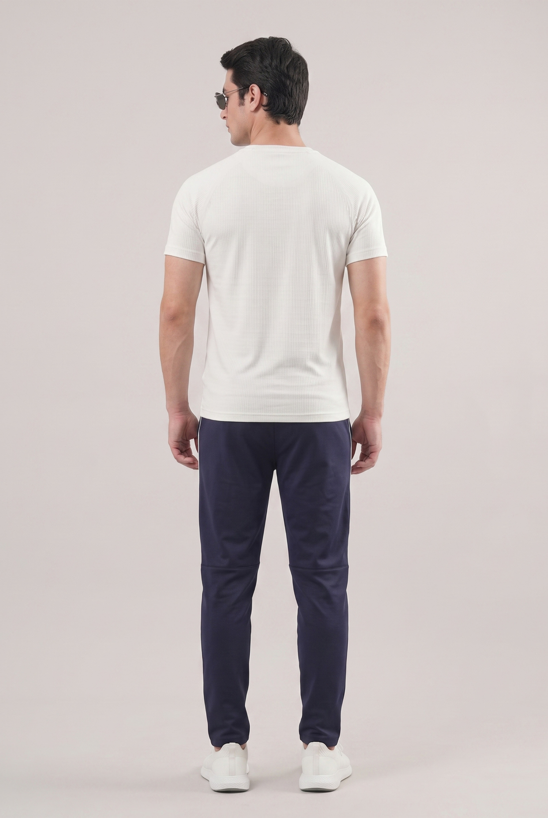 Mens - Imported Tracksuit - Bee White Line