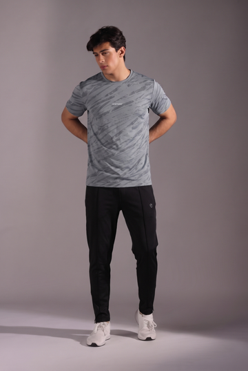 Mens - Imported Tracksuit - Blue Waves Elite Black