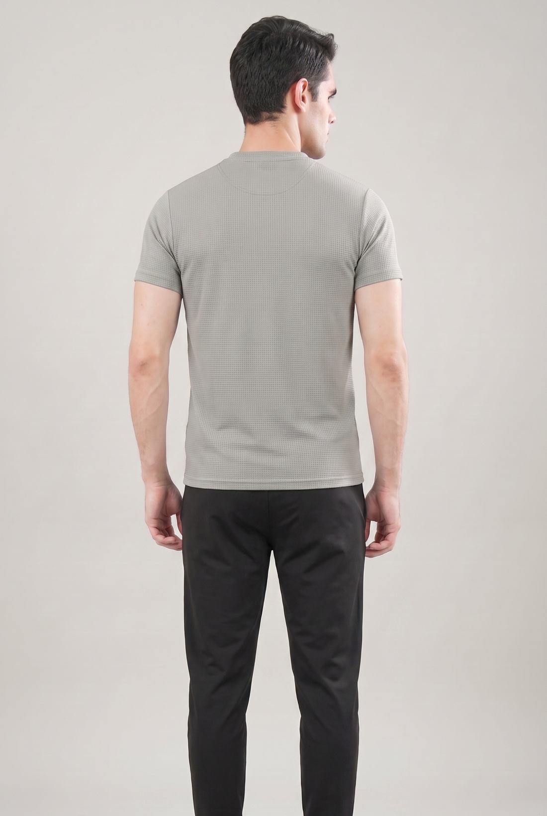 Mens - Imported Tracksuit - Elite Black Dot Silver