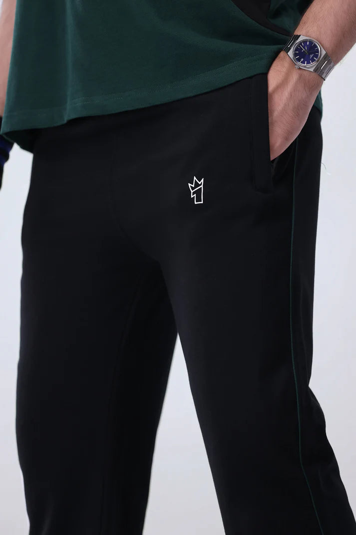 Men's - Cotton Trouser - Twilight Green Drop Shoulder