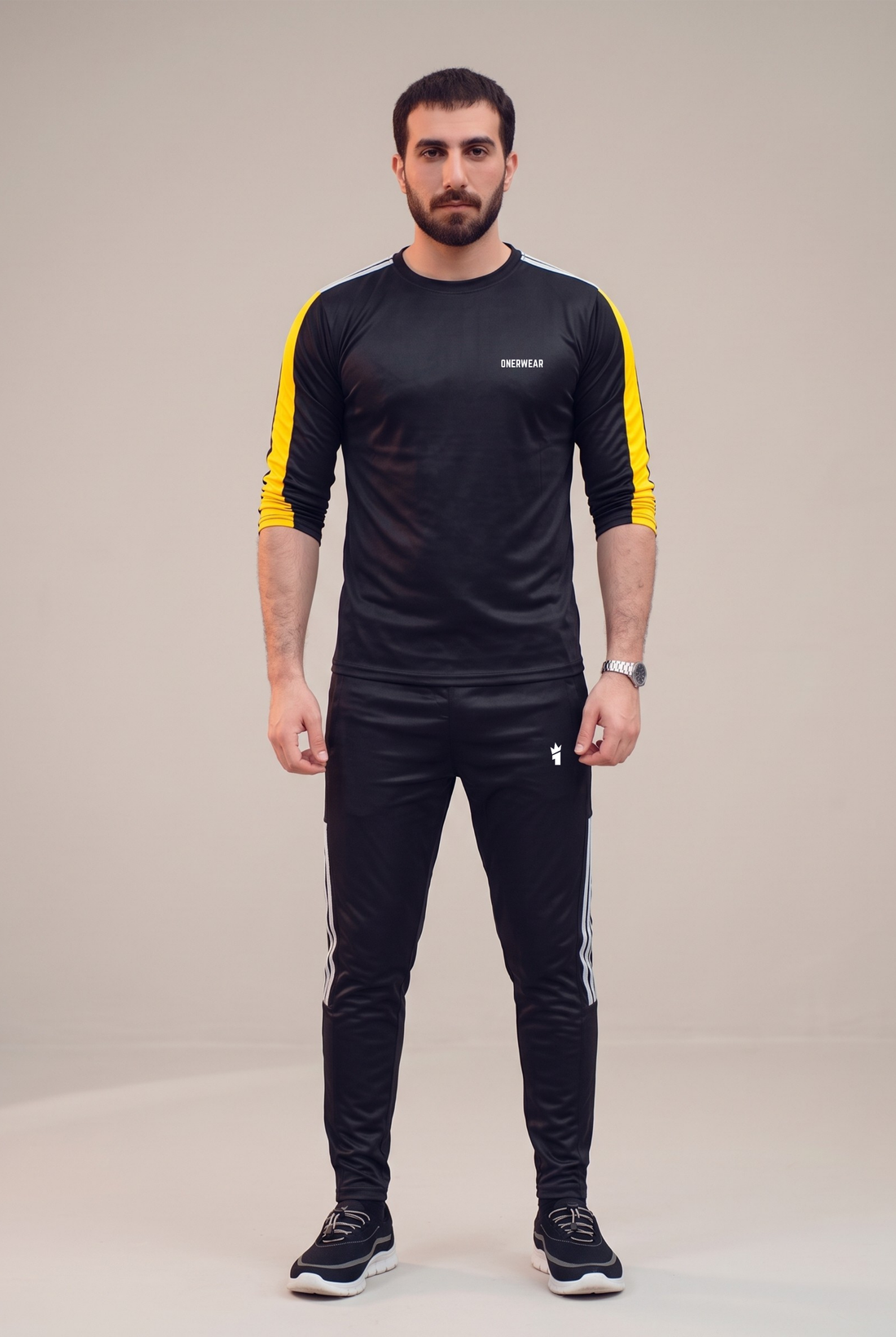 Mens - Polyester Tracksuit - Sleek Star