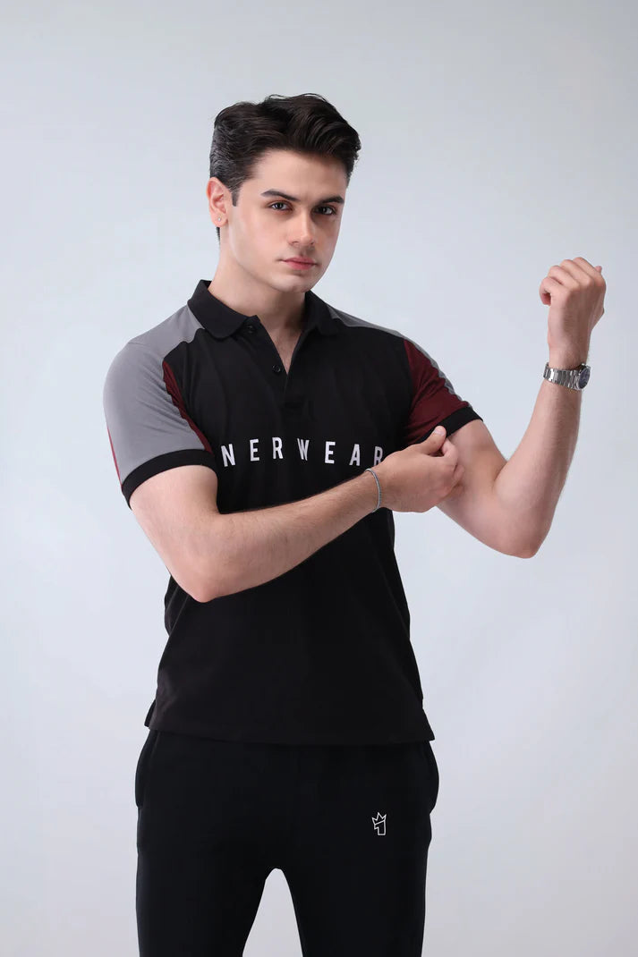 Men's - Cotton Shirt - Black Boost