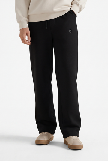 Women's - Cotton Fleece Trouser - Black