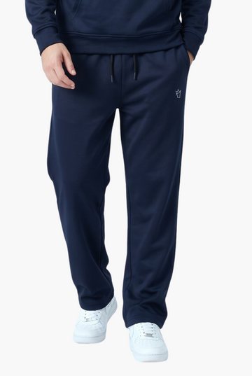 Mens - Polyster Fleece Trouser - Navy