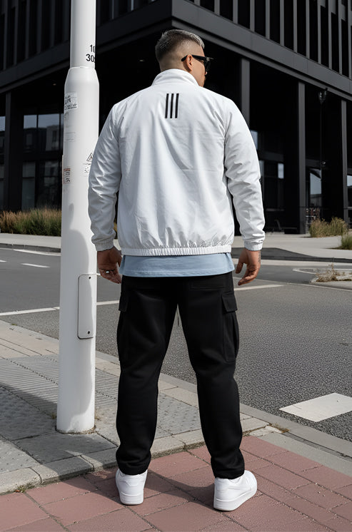 Mens - Adi Wind Breaker Jacket - White