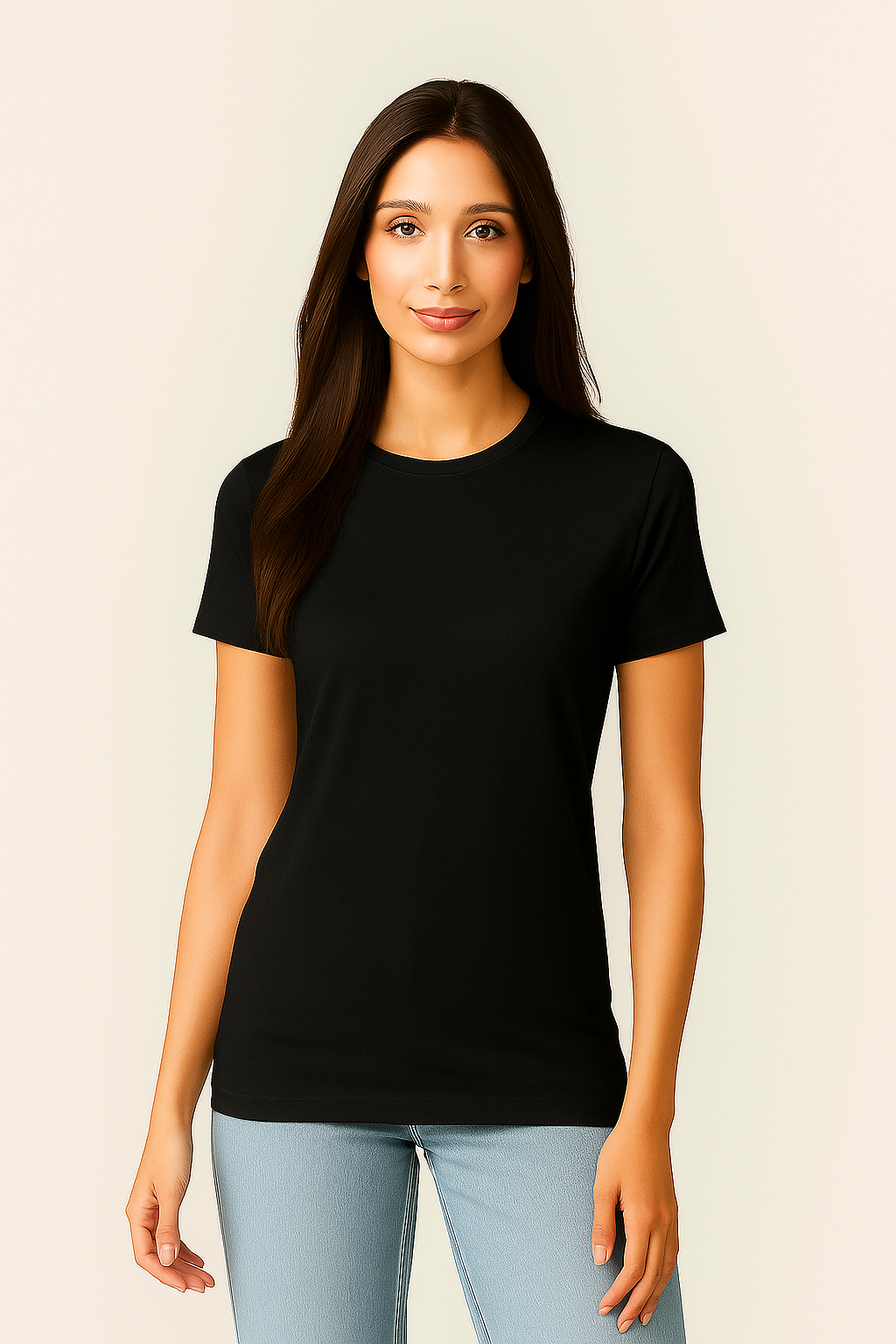 Black Basic Tee